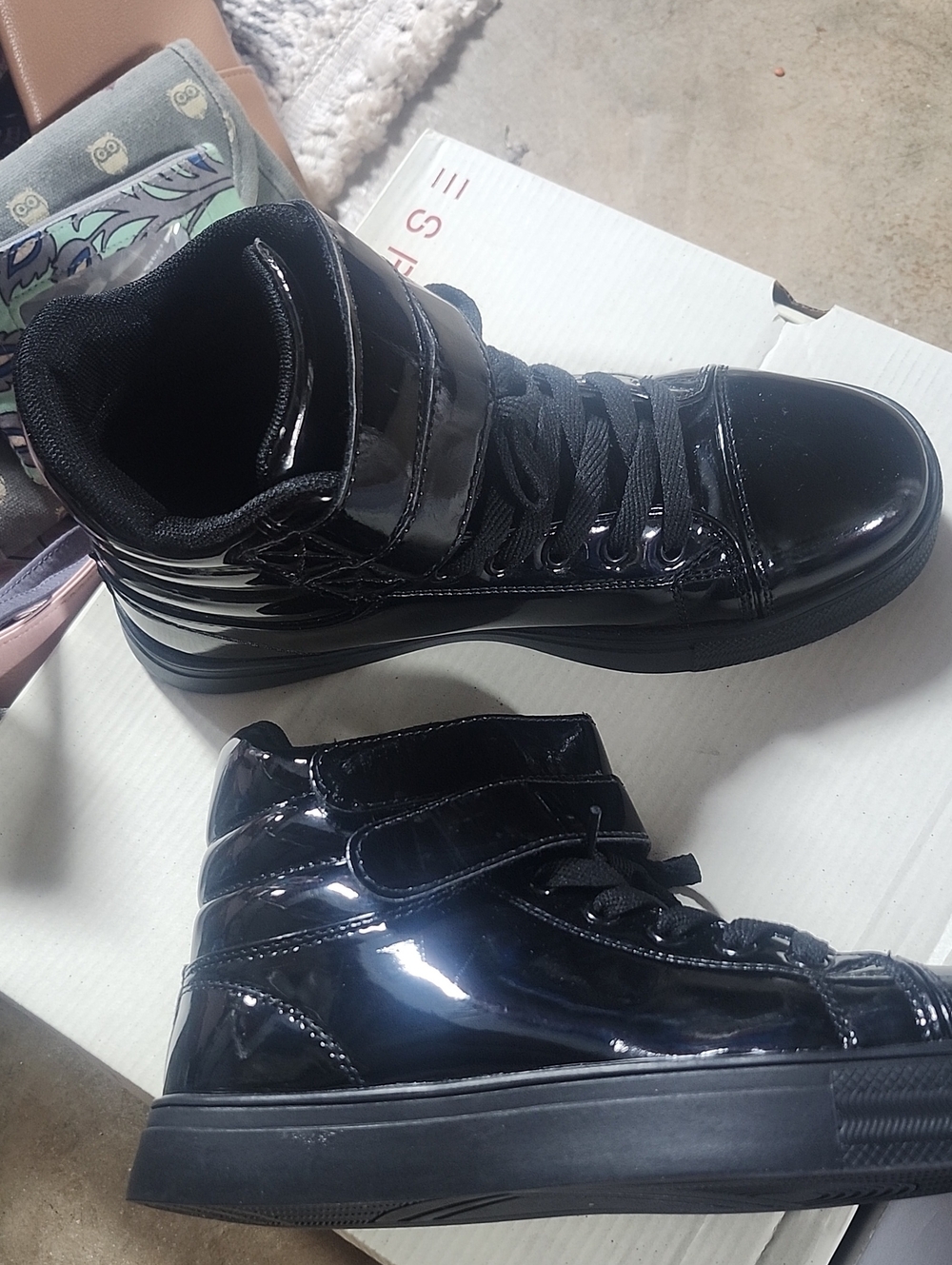 Alexandria Gloss Hi Top